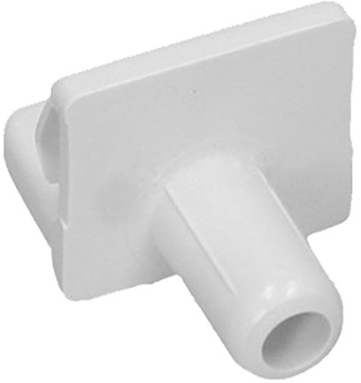 Spares2go Shelf Support Clip for Neff Fridge Freezer (White)