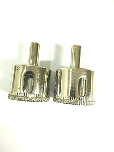 MEETOZ Diamond Hole Saw Tile Ceramic Glass Porcelain Marble Drill Bit Tool - 38mm x 2