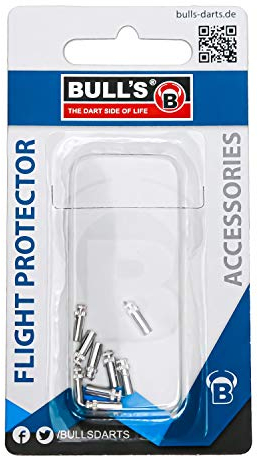 Bull's Flightschoner, Flight-Protector Aluminium, 3 Satz = 9 Stück (Silber)