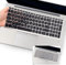 i-Tensodo Tastatur-Abdeckung, kompatibel mit HP EliteBook 850 G7 Notebook PC, HP EliteBook 855 G7 39,6 cm (15,6 Zoll) Laptop, US-Layout, Tastatur-Schutzfolie, Schwarz + Transparent, 2 Stück