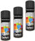 Lot de 3 bombes de peinture, spray peinture nuancier Ral, Intérieur et Extérieur, 400 ml, de MadeInNature (Noir Ral 9005 Brillant lot de 3)