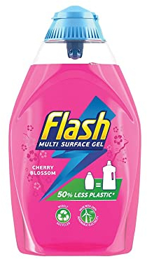 flash multi surface gel cleaner cherry blossom 600ml