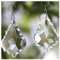 JUIYU Kronleuchter Kristall Prismen Anhänger Transparente Sonnenfänger 38 mm-100 mm Kristall Ahornblatt Lampe Tropfen Glas Kronleuchter hängende Anhänger (Color : 76mm 10pcs)