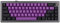 EPOMAKER EK68 65% Wireless Mechanical Gaming Keyboard, Gasket-Mount, Metal Knob, Hot Swappable, Programmable, Bluetooth 5.0/2.4Ghz/USB, RGB Backlit, PBT Keycap (Black Purple, Gateron Pro Yellow)