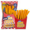 Kaugummi-Pommes Bubble Gum Fries, lange Pommes Frites Kaugummi mit Tutti Frutti Geschmack, glutenfrei, natürliche Farbstoffe (1er Pack (1 x 60g))