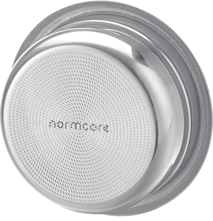 Normcore Cesta de filtro de precisión de 58 mm de alta extracción, cesta portafiltro de 20 g, filtro de café, viene con una pantalla de disco de 58,5 mm, filtros de papel espresso, 20 gramos