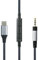 ABLET USB C to 2.5mm Audio Cable, 4.3ft/1.3m, Compatible with Bose Headphones, Remote Volume Mic, iPhone 15/15 Plus/15 Pro, iPad 10th/9th Gen