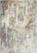 -LUXOR- living Teppich Molinos moderner Kurzflorteppich, abstraktes Muster, für das Wohnzimmer, Schlafzimmer, Beige-Blau 120 x 170 cm