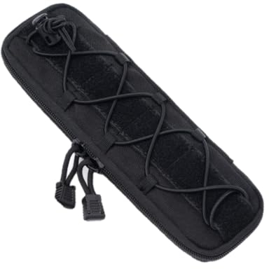 HOUSON Tactical Knife Bag, Knife Sheath Bag Molle Knife Case Hunting Knife Travel Knife Holster Black