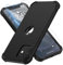 ORETECH para Funda iPhone 12, con [2X Protector Pantalla] 360 Grados Antigolpes Protectora de Cuerpo Completo Silicona Premium y Hard PC Carcasa para iPhone 12/12 Pro Case 6.1 Negro
