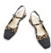 C.Paravano Damen Slingback Schuhe Flache Schuhe für Damen Sandalen Elegant & Komfortabel Ideal für Reisen, Einkaufen und Party(Leopard,41)