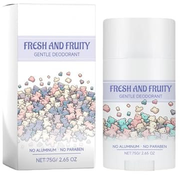 Natürliches Deodorant Für Kinder Und Jugendliche I Deo ohne Aluminium, Parabenfrei und hypoallergen I Dermatologisch getestet I 24-Stunden-Schutz I 1.76 oz (1 Stück)