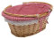 Fahrrad Gadget gewebter Korbgeflecht, Obst-Picknick-Aufbewahrung Lunchbox Männer (B, One Size)