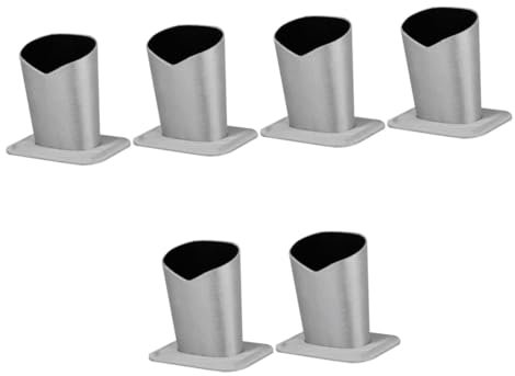 SOIMISS 6pcs Simple Eyeglass Holder Solid Base Brush Pot Desktop Decoration Glasses for Stand