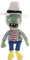 iFii Profession PVZ Zombie Plush 30cm, Cute Plants Vs Zombies Plushies Officer/Businessman/Farmer/Thief/Knight Zombie Cosplay Stuffed Animal Doll Gift for Fans (Farmer zombie)