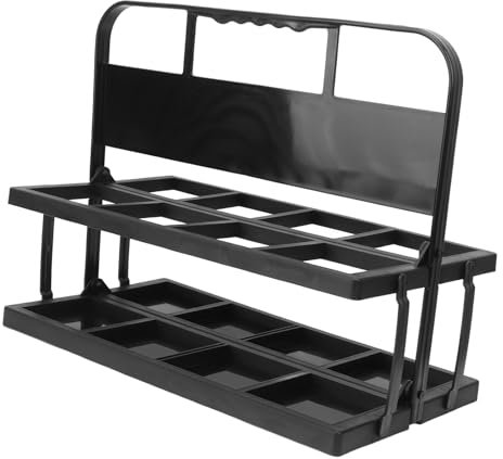 oceanside Porte Bouteille d'eau, Porte Bouteille Portable avec 8 Trous, Porte Boisson Pliable pour Athlètes et Activités de Plein Air