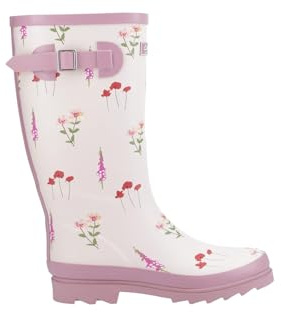 Cotswold Damen-Gummistiefel, Wildblumenmotiv