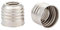 2 x E27 auf E14 Metall Adapter