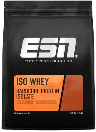 ESN IsoWhey Hardcore Protein Powder, Banana, 2 kg
