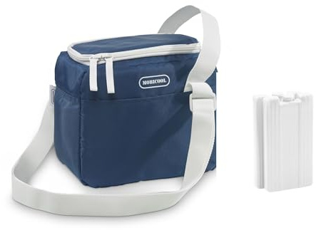 Mobicool SAIL 6 Blaue Kühltasche (6L) & Hochleistungs-Kühlakku 2x220g – Ideal für Camping, Picknick & unterwegs