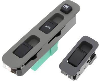 EMSea Interruttore di controllo elettrico per finestrino lato passeggero conducente 37995-75F00, 37990-81A20 compatibile con Jimny FJ 1.3 16V
