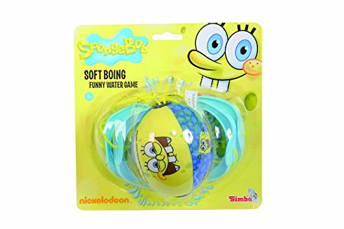 Simba SpongeBob Boing Wasserbombe - Gelb, 2er Pack, Wasserbombe, Ballon, Allgemeine Feier, Kinder, SpongeBob Fans, Unisex-Kinder
