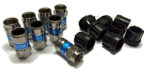 HD-LINE Monoblock Single Lnb Gold Edition - 1 Fach Single Lnb, Direkter Kontakt von der Satelliten Schüssel -0.1dB - “Astra 19,2° - Hotbird 13° ” [ Full HD 1080P, 3D, TV ] - Doppelkopf - 1 Ausgang