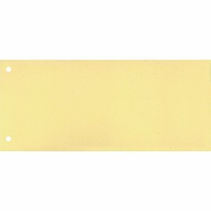 Elba Trennstreifen 24x10,5cm Karton gelb VE=100 Stück
