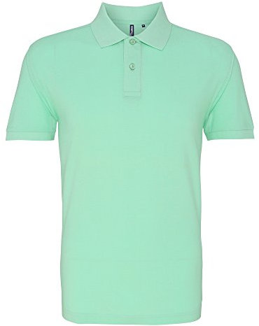 Asquith & Fox Men's Asquith and Fox Men's Polo Short Sleeve Polo Shirt, Green (Mint 000), Small (Manufacturer Size:Small)