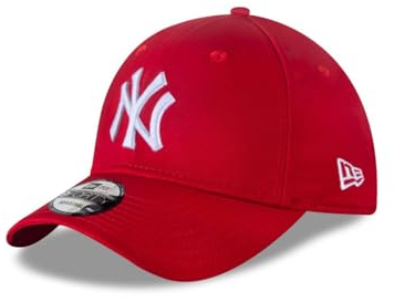New Era 9forty Strapback Cap MLB New York Yankees #2508, One-size-fitts-all, Weiss/Rot / New-York-Yankees