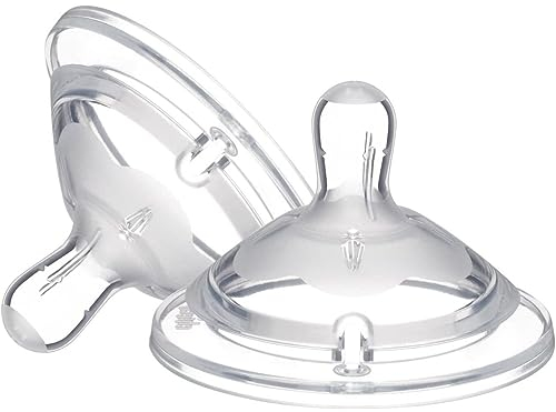 CHICCO Naturalfeeling geneigter Sauger, langsamer Fluss, 0+ Monate, 1 Stück