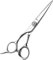 AOLANDUO links 5,5 Zoll Pro Haarschere -High End AICHI Stahl handgefertigte Haarschneideschere-Razor Edge/Offset Design/Pro Ergonomisch für Salon Stylisten Kosmetiker und Friseure