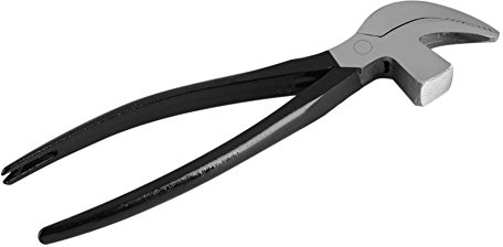 Aigid 45# Alicates de acero para zapatero, tenazas para zapatería, artesanía en cuero, herramienta de trabajo de bricolaje