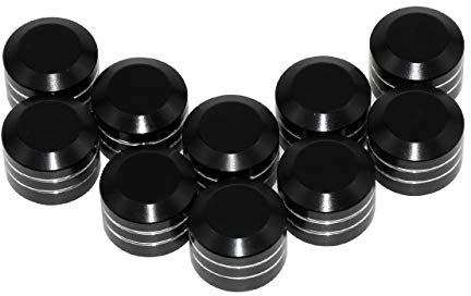 HDBUBALUS Cache de boulon de moto intérieur 9 mm Schrauben pour Harley Touring Dyna Softail Sportster Twin Cam