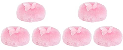 Beaupretty 6stücke Puderquaste Flauschige Runde Puderquaste Für Babypuder Und Prickly Heat Powder Sanft Zur Empfindlichen Haut Praktisches Design Für Einfache Anwendung