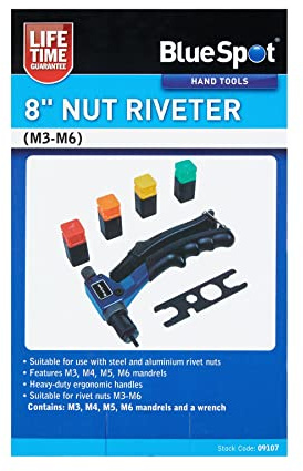 Blue Spot Tools - 8 Nut Riveter (M3-M6)
