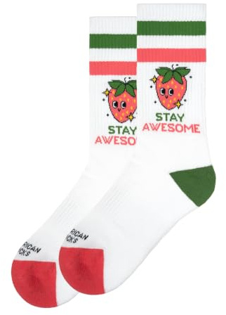 American Socks Unisex Stay Awesome-Mid High Socken, 36-46