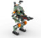 ZITIANYOUBUILD BT-7274 Vanguard Class Titan Mech 1057 Teile mit Papier Handbuch MOC Bauen für Kinder ab 18 Jahren