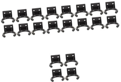 VICASKY 20pcs Microphone Wall Hook Hanger Secure and Space-saving Mic Holder for Home Ktv Hotel Use Easy Installation and Lightweight Design