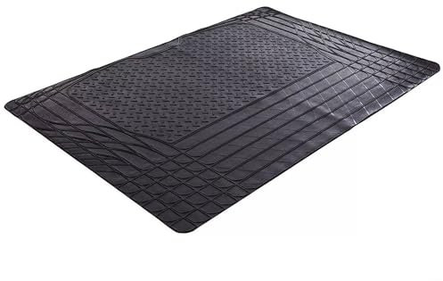 Alfombrilla Universal para Maletero de Coche, Alfombrillas Coche, Alfombra Maletero Coche, Goma Resistente, Antideslizante, Duradera, Grande, 120 x 80 cm