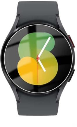AVUELOI Temperato Compatibile, 3 Pezzi Vetro Temperato Compatibile per Samsung Galaxy Watch 7/6/5/4 40mm, AntiGraffio Alta Risoluzione Senza Bolle Pellicola Protettiva Pellicola Protettiva Privacy