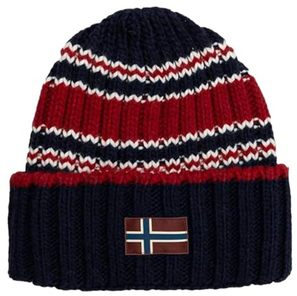 NAPAPIJRI F-Areuse Mütze für Herren, blau, One size