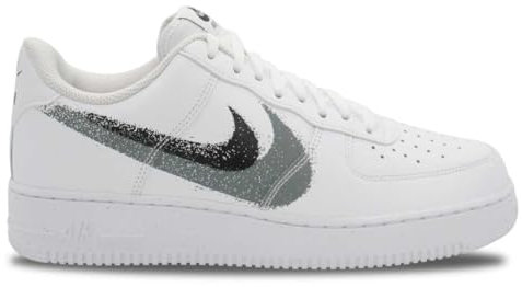 NIKE Sportswear - Turnschuhe AIR Force 1 '07 NDDC aus Leder, weiß-schwarz-grau (9)