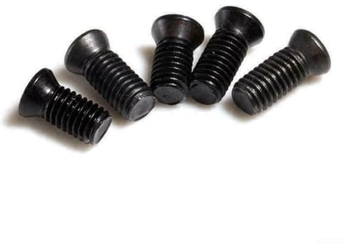 HanOaki 20 Stück Torx-Schrauben M2 M2,5 M-3 M-3,5 M5 für Hartmetall-Einsatz Ersatz CNC-Drehmaschine Werkzeughalter Industrie (M2,2 * 5)