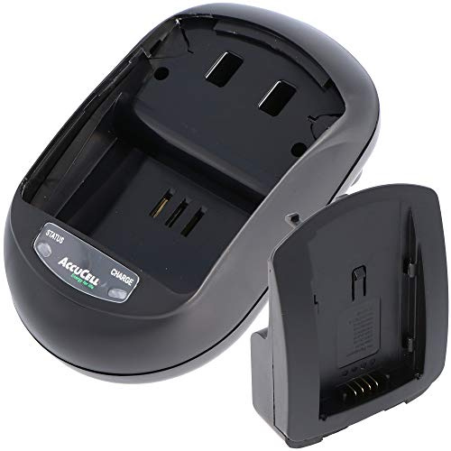 AccuCell Ladegerät kompatibel mit Panasonic CGA-DU12, VW-VBD120