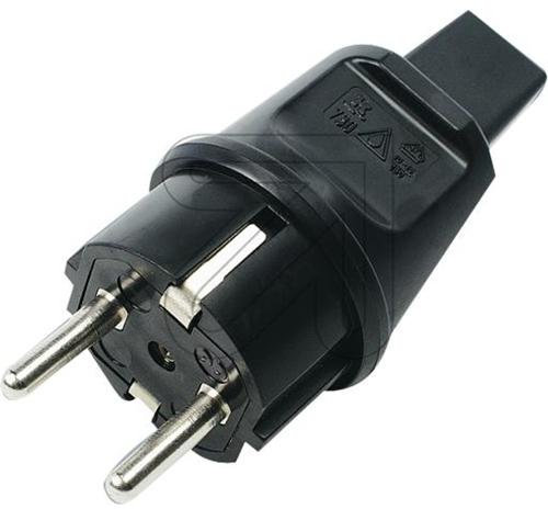 Gluehbirnebillig Eigenmarke Schukostecker für Illu-Kabel 730/VDE 1406090