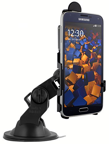 mumbi KFZ Halterung für Samsung Galaxy S5 / S5 Neo / Autohalterung VibrationsFREI / 90° QUERBetrieb möglich