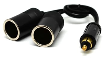 Cliff Top Hella (Din) auf Dual Standard Zigarettenanzünder Adapter - Kabelverlängerung