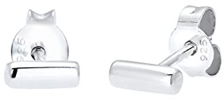 Elli Ohrringe Damen Stab Basic Geo Minimal Trend Filigran in 925 Sterling Silber