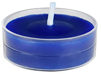 Zest Candle 50 Stück Teelichtkerzen blau